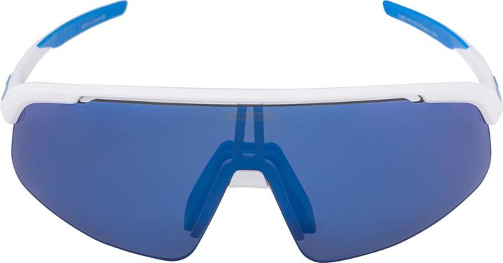 Actual product image ALPINA SPORTS Turbo Pro Youth (White Matt, Blue)