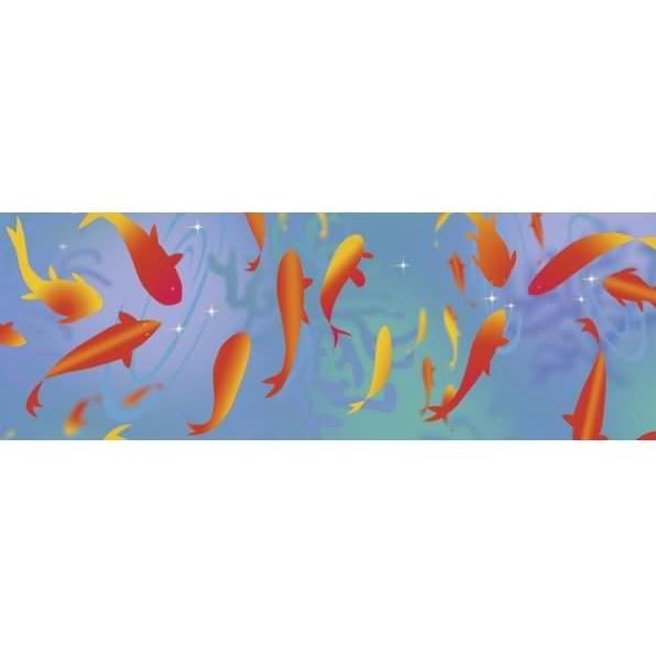 Ursus, Bastelpapier, Transparentpapier 115g/qm A4 VE=25 Blatt Fauna Koi (115 g/m², 25 x)