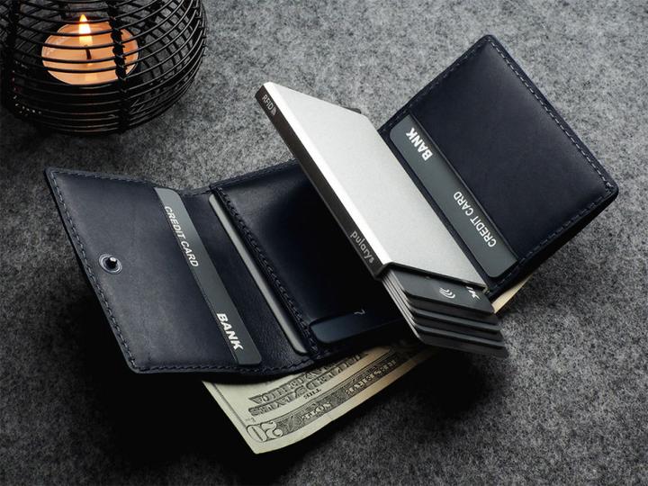 Actual product image Pularys Wallet BOSTO credit card holder