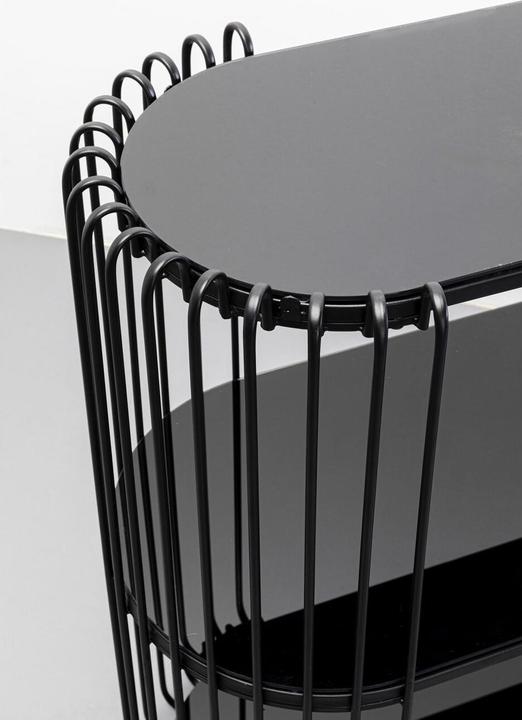 Image du produit Kare Design Konsole Wire Schwarz 81x78cm