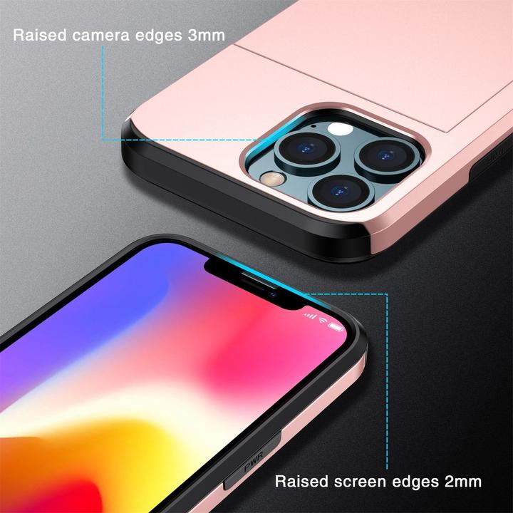 Produktbild König Design Hülle Handy Schutz für Apple iPhone 13 Pro Max Case Cover Tasche Etuis Grau Neu (Apple iPhone 13 Pro Max)