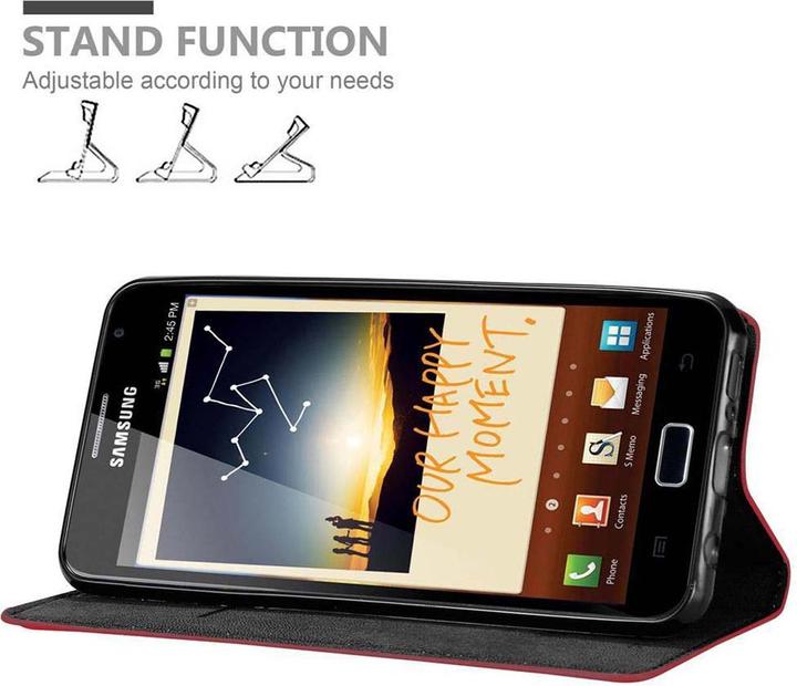 Actual product image Cadorabo Book Invisible Magnet Cover (Samsung Galaxy NOTE 1)