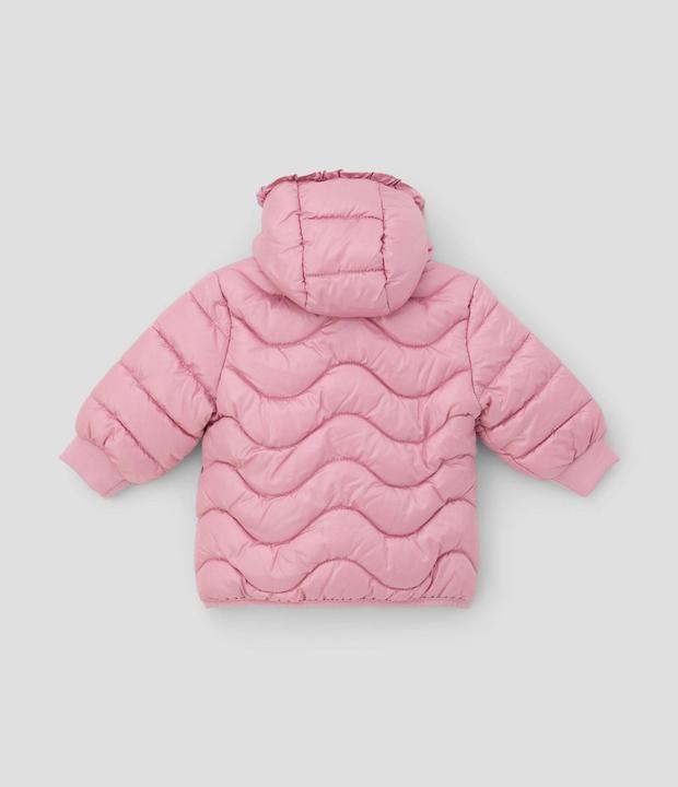 Produktbild S.Oliver Outdoor-Jacke Steppjacke mit gerüschter Kapuze (86)