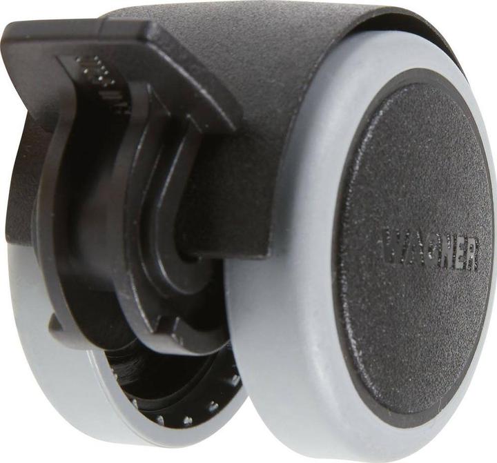 Productafbeelding Wagner System Dubbel wiel met rubberen wiel