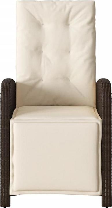 Produktbild vidaXL Gartensessel mit Fussteil Verstellbar