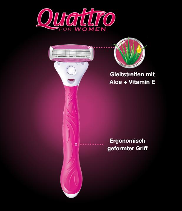 Actual product image Wilkinson Quattro (3 x)