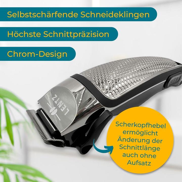 Produktbild Lentz Trimmer Rasierer Haarschneider Maschine mit Aufsatz Bartschneider