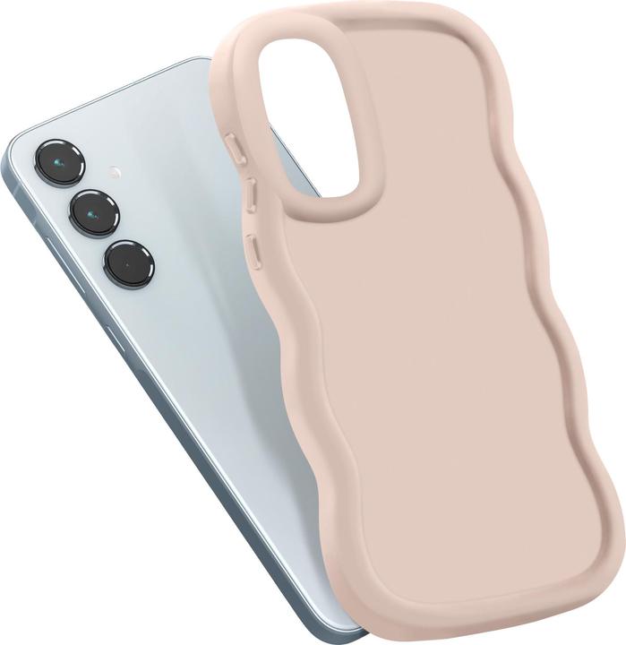 Actual product image OEM Candy case for Samsung Galaxy A55 5G beige (Samsung Galaxy A55)