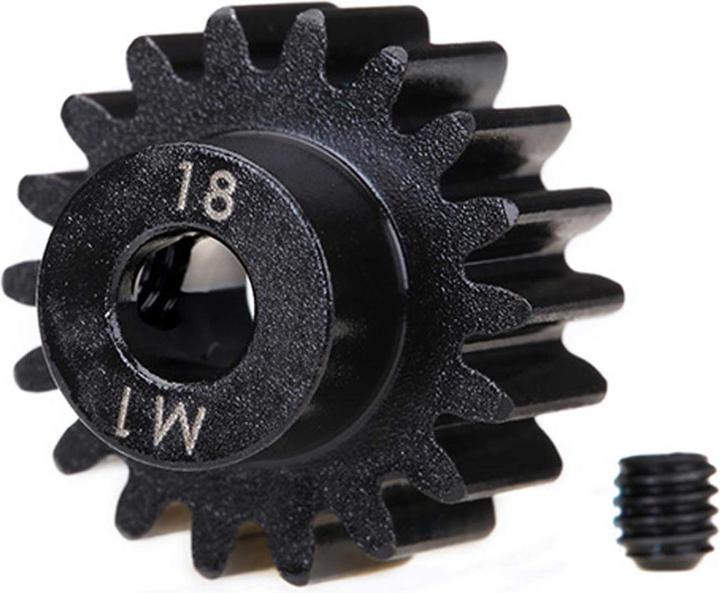 Hoeco Gear, 18-T pinion (1.0 module) 5mm shaft extra-hard