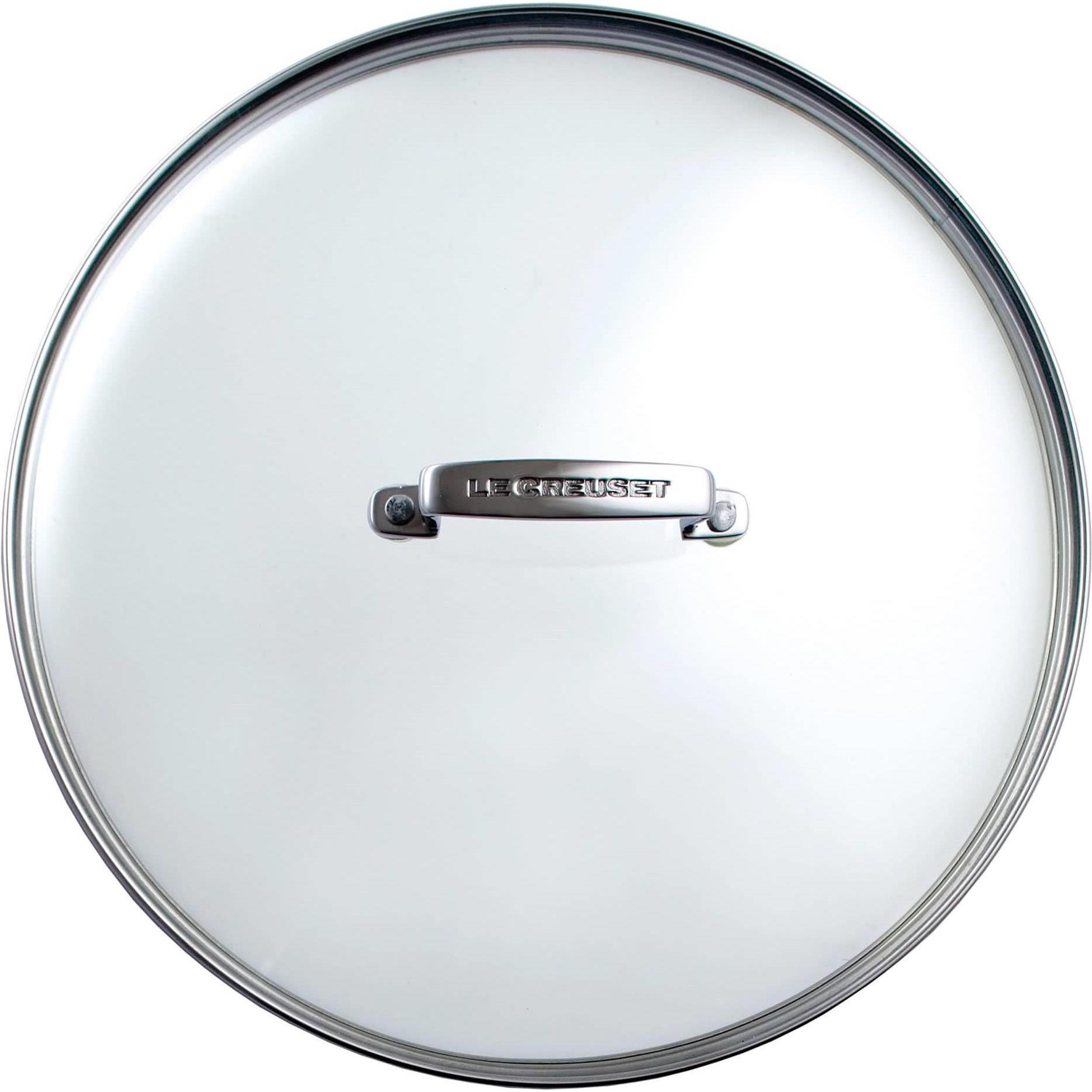 Le Creuset Glasdeckel, Zubehör Kochgeschirr, Silber, Transparent