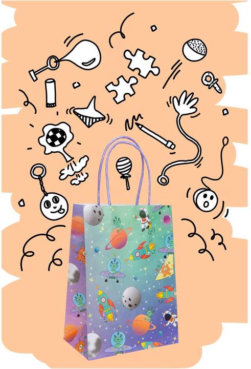 Immagine prodotto LG-Imports Geschenktüte Weltraum (Borsa da regalo)
