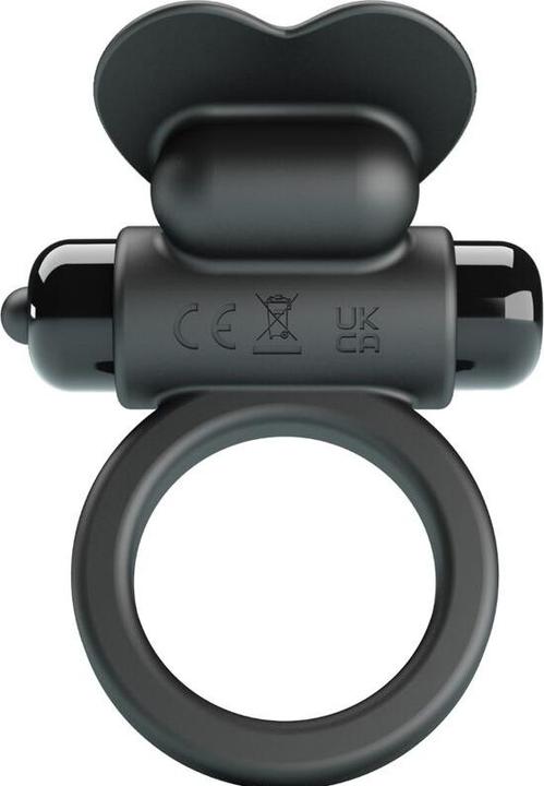 Pretty Love VIBRANT PENIS RING DEBONAIRE Black, 10 vibration functions