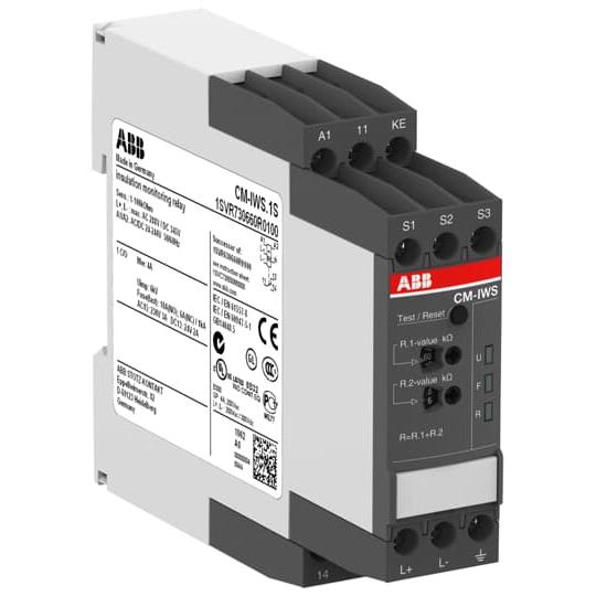 ABB CM-IWS.1S Insulation monitoring relay, Relais