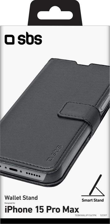 Immagine prodotto SBS Wallet Stand (Apple iPhone 15 Pro Max)