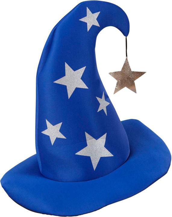Produktbild Widmann Zauberer Hut blau mit Sternen