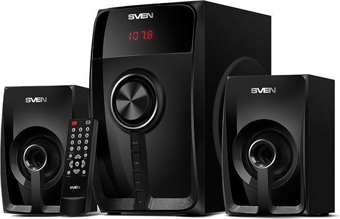 Image du produit Sven MS-307, 2.1 speakers, FM, Bluetooth, USB/SD, LED Ekranas, RC unit, power output 40W (20 + 2  1