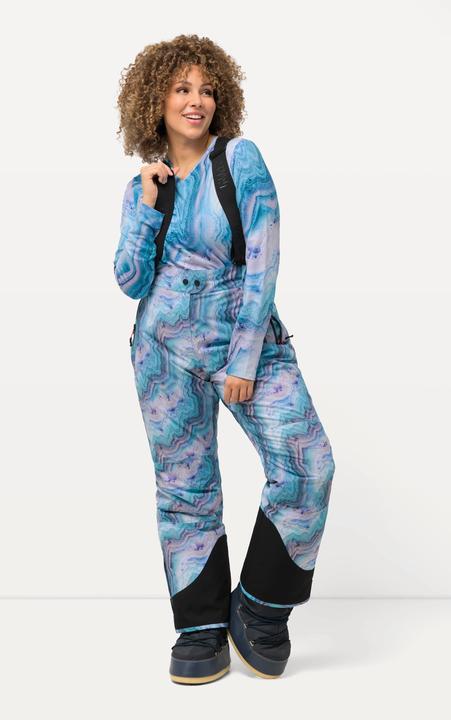 Actual product image Ulla Popken Triple Function Marbled Ski Pants (50)