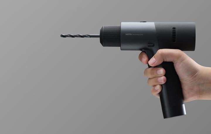 Actual product image Hoto QWLDZ001 drill 1400 RPM Black