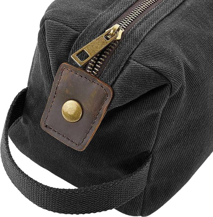 Immagine prodotto Quadral Heritage Borsa Per Lavaggio in Tela Cerata Con Dettagli In Pelle