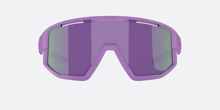 Produktbild Bliz Fusion Small - Fahrradbrille (Purple-Grey w Purple Mirror, Purple Mirror)