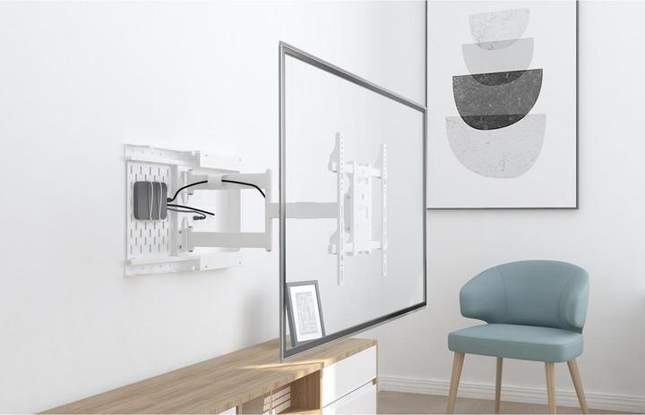 Image du produit Multibrackets Support mural 37" - 70", blanc, métal, max 45 kg (Mur, 45 kg, 37" - 70")