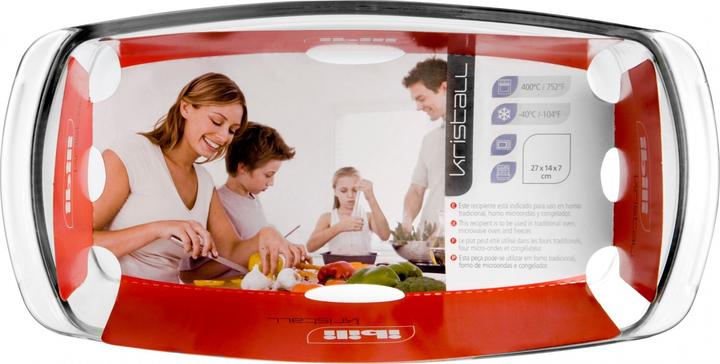 Produktbild Ibili Kuchenform Kristall 24 x 13 x 7 cm Hitzebeständige Kuchenform für raffinierte Kreationen