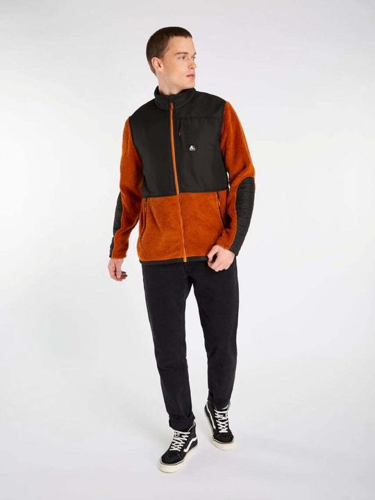 Actual product image Protest Men's Full Zip Top PRTMANITOBA Umberorange XL (XL)