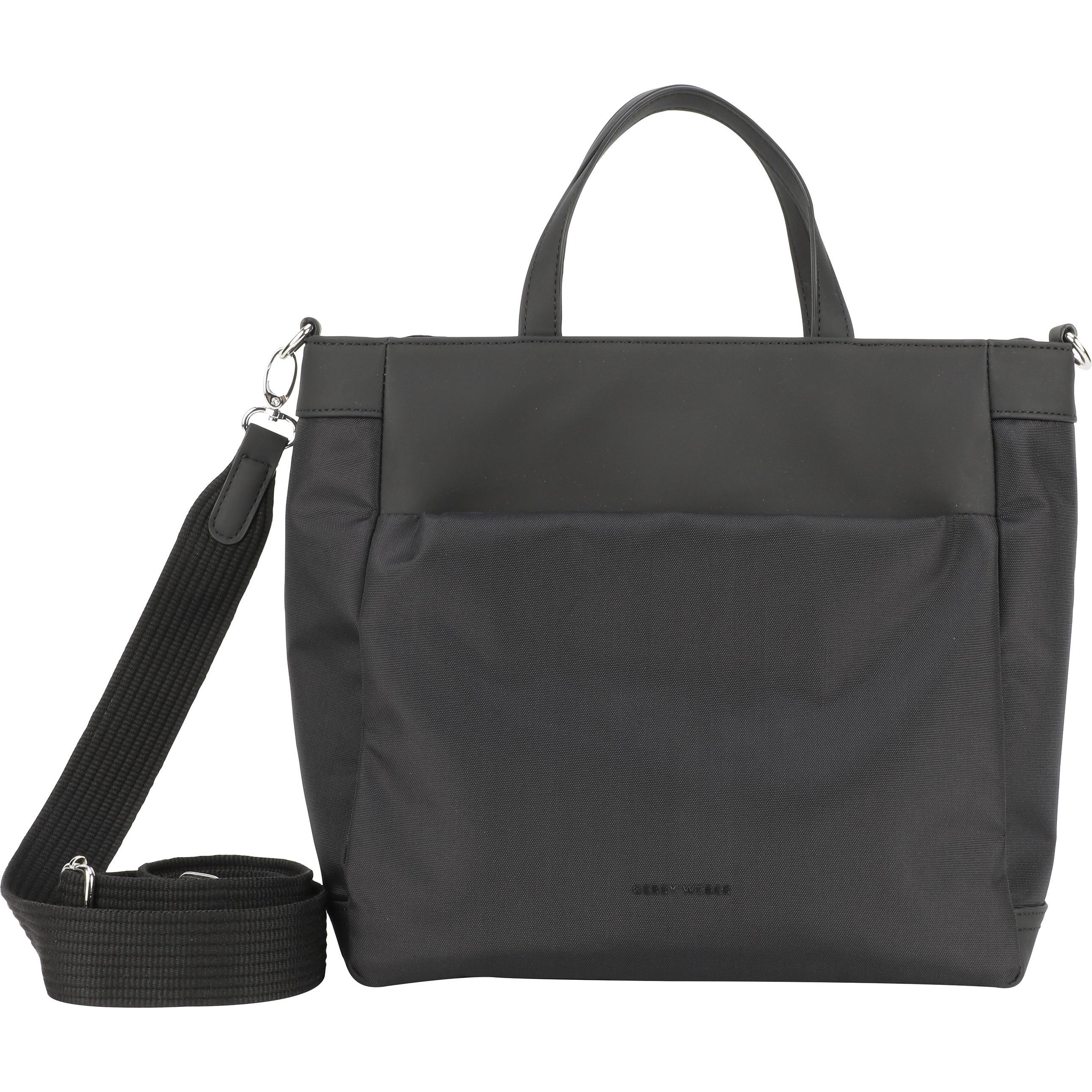Gerry Weber, Handtasche, Tranquility Schultertasche 28 cm, Schwarz