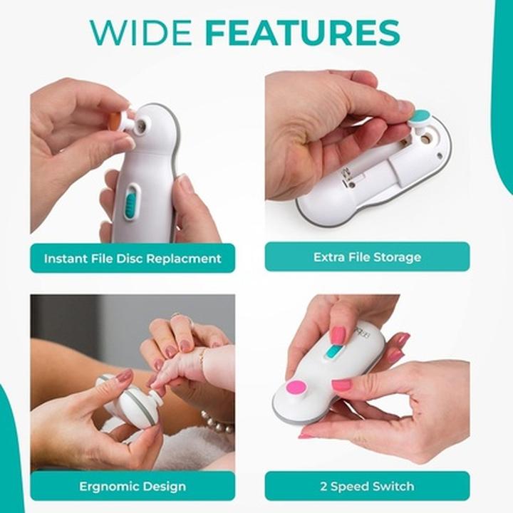 Actual product image Bblüv Trimö Electric Nail Trimmer