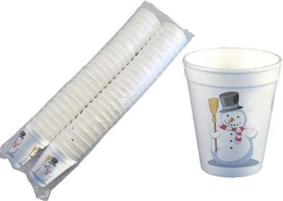 Produktbild Heku Thermobecher Schneemann (50 x)
