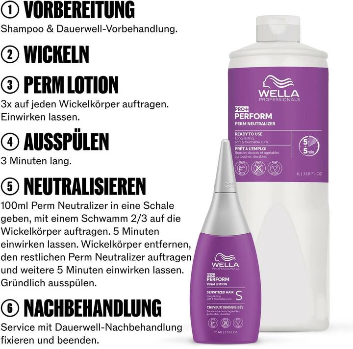 Produktbild Wella Pro+ PERFORM Perm Neutralizer (1000 ml)