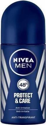 NIVEA Men Deodorant Roller Protect & Care 50mL (Roll-on, 50 ml)