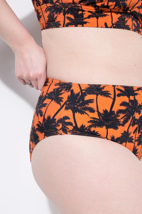 Produktbild Studio Untold Bikini-Slip, HighWaist, Palmenprint, Shaping (48)