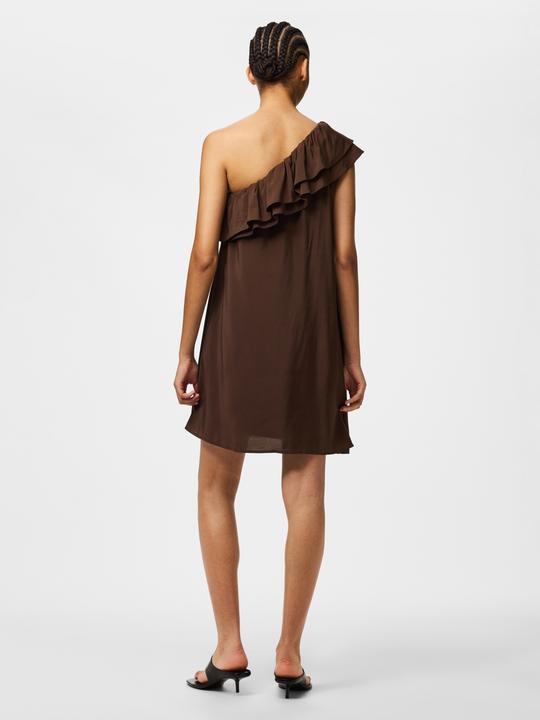 Produktbild Pieces PCPENELOPE ONE-SHOULDER Midikleid (L)