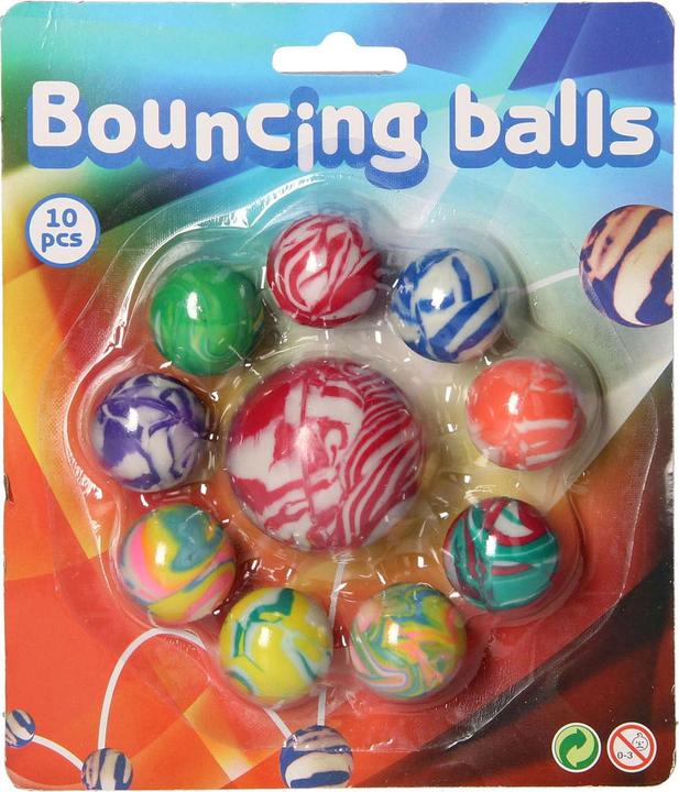 Image du produit Hipo Summer Fun bouncing Balls, 10pcs.