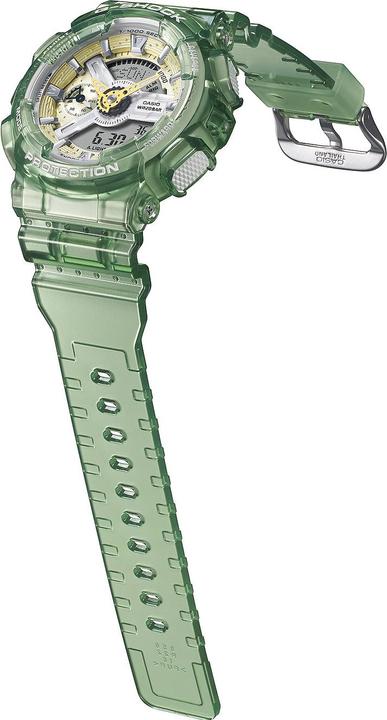 Produktbild Casio G-Shock GMA-S110GS-3AER (Digitaluhr, Analoguhr, Chronograph, 46 mm)
