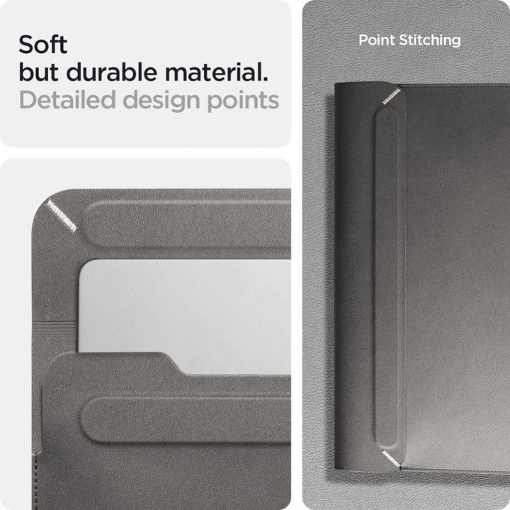 Actual product image Spigen Valentinus Sleeve Laptop 13-14 szary/city grey AFA06415 (14")