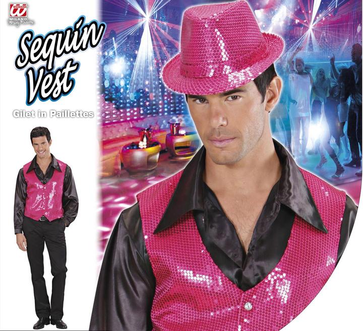 Actual product image Widmann Sequin vest (L)