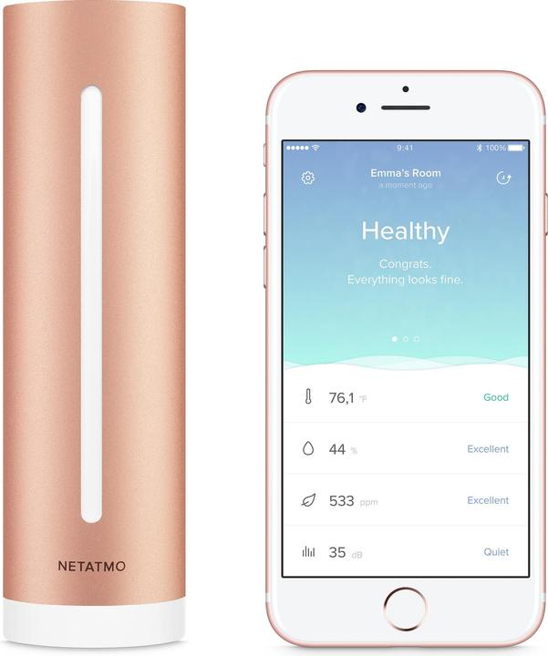 Actual product image Netatmo Healthy Home Coach Smart Home