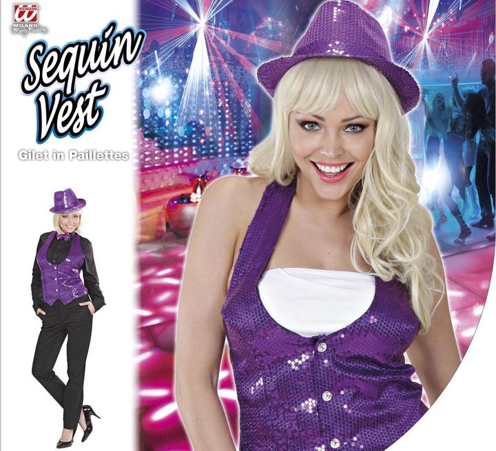 Actual product image Widmann Sequin vest (L, M)