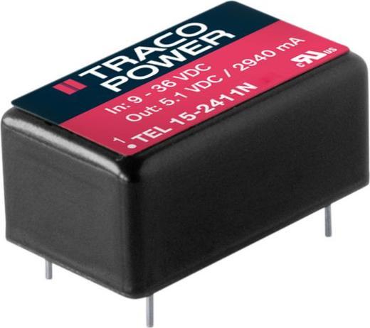 Produktbild TracoPower TEL 15-2415N DC/DC-Wandler 0.6A 15W 24 V/DC