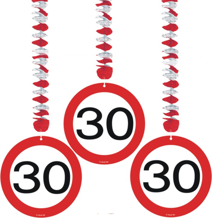 Produktbild Folat Rotorspiralen Verkehrsschild 30 Jahre
