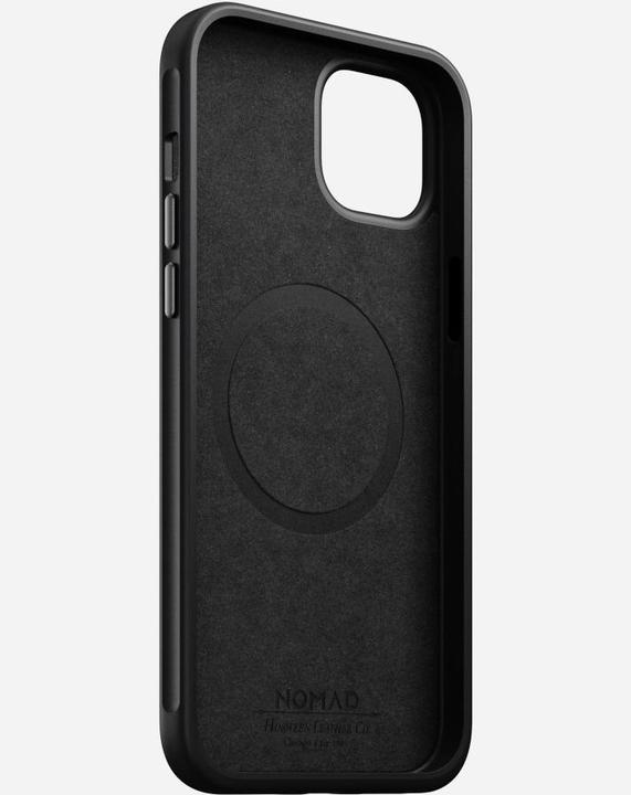 Image du produit Nomad Coque arrière en cuir moderne Horween iPhone 15 Plus noir (Apple iPhone 15 Plus)