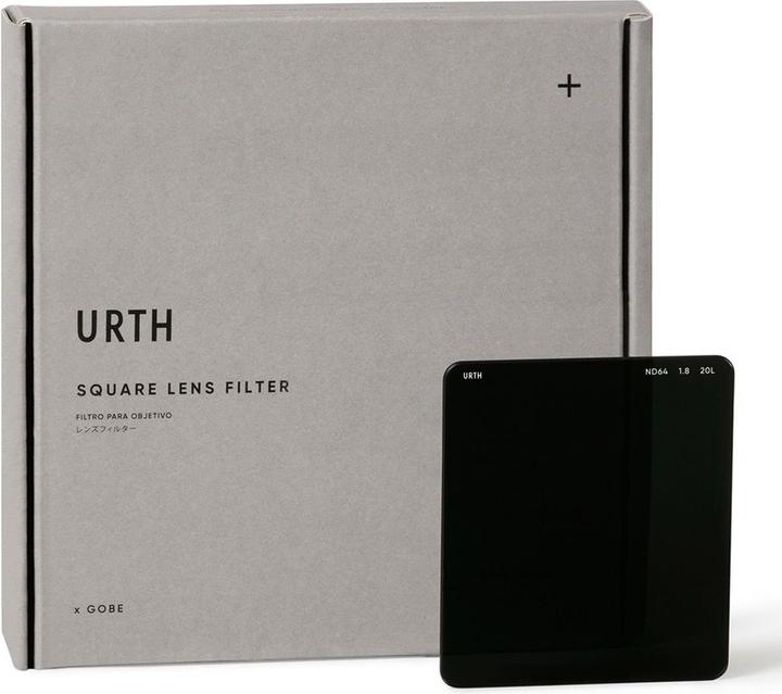 Produktbild Urth 75 x 85mm ND64 (6 Stop) Filter (Plus+) (ND- / Graufilter)