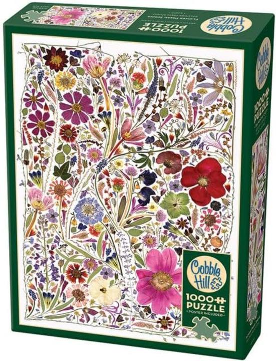 Actual product image Cobble Hill Flower press: Spring (1000 pieces)