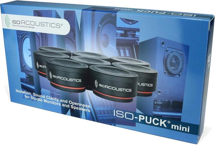 Image du produit Isoacoustics ISO-PUCK MINI studio monitor isolatie (8 stuks)