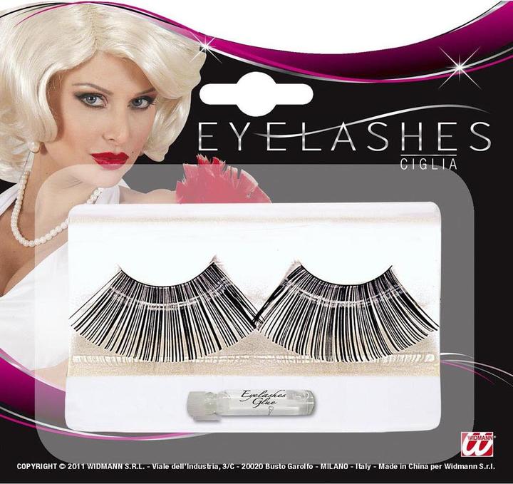 Actual product image Widmann Super long eyelashes (Artificial eyelashes)
