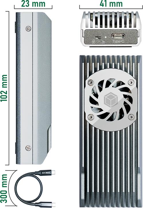 Produktbild Icy Box IB-1922MF-C32 (M.2)