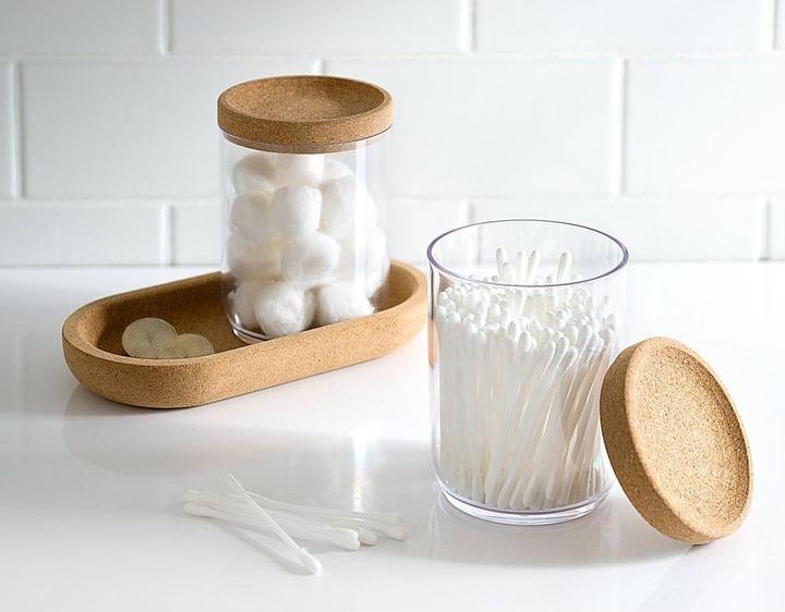 Image du produit Diaqua Set à cosmétique Mora transparent, liège