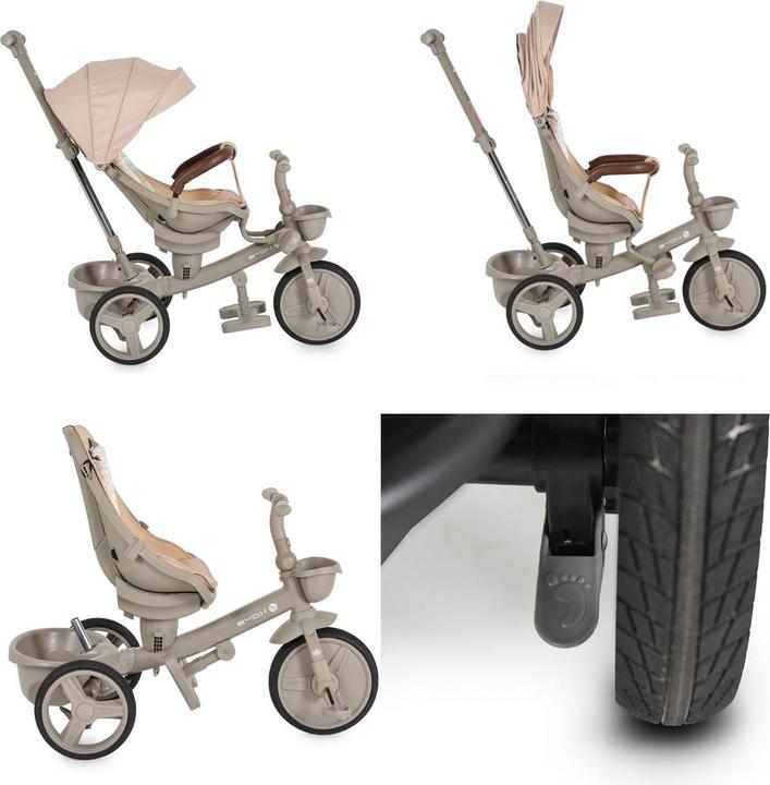 Produktbild Byox Dreirad Tricycle Fusion verstellbar